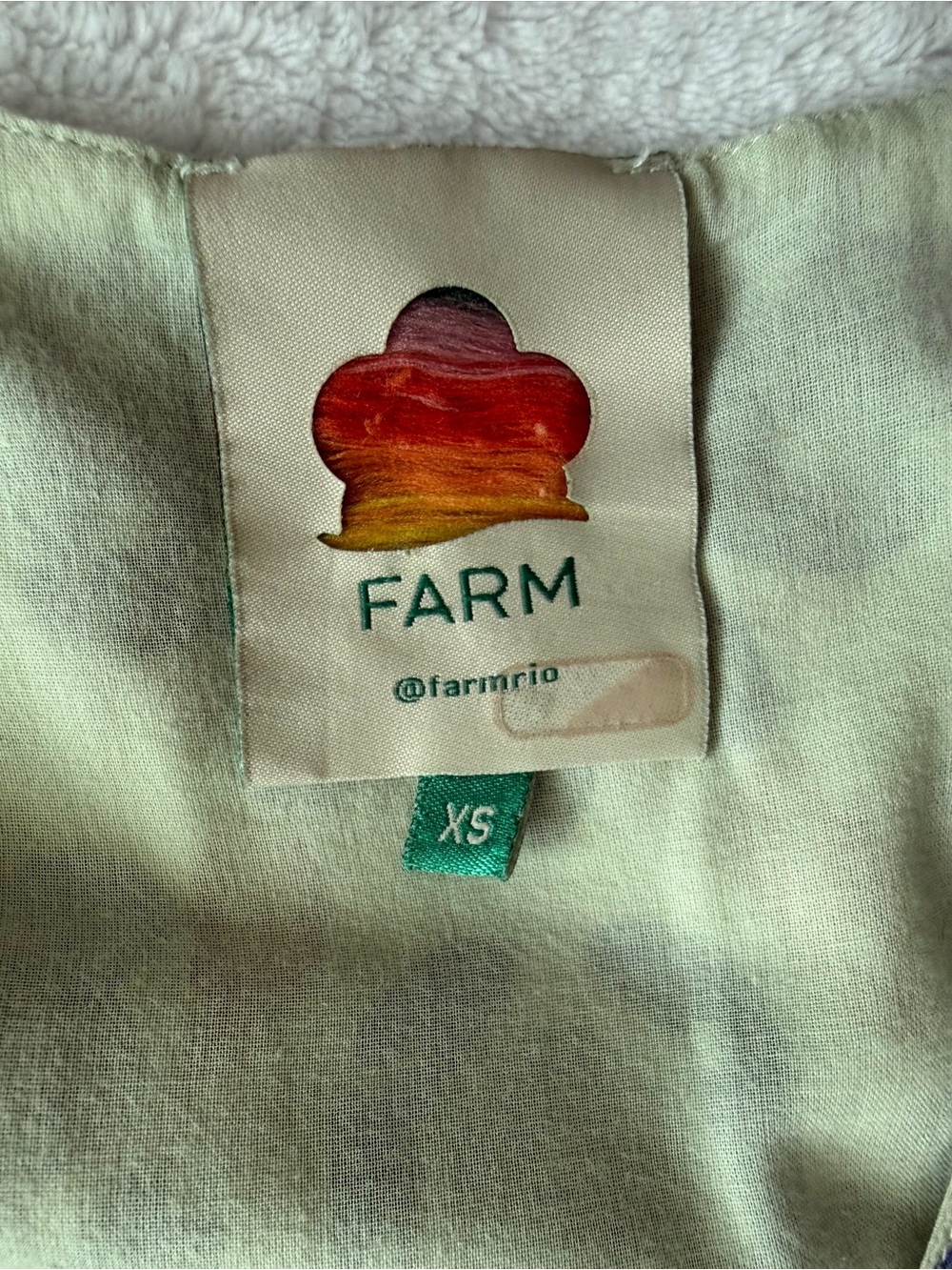 Farm Rio Ocean tapestry maxi dress XS - Picture 3 of 10